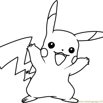 coloriage pokemon pikachu