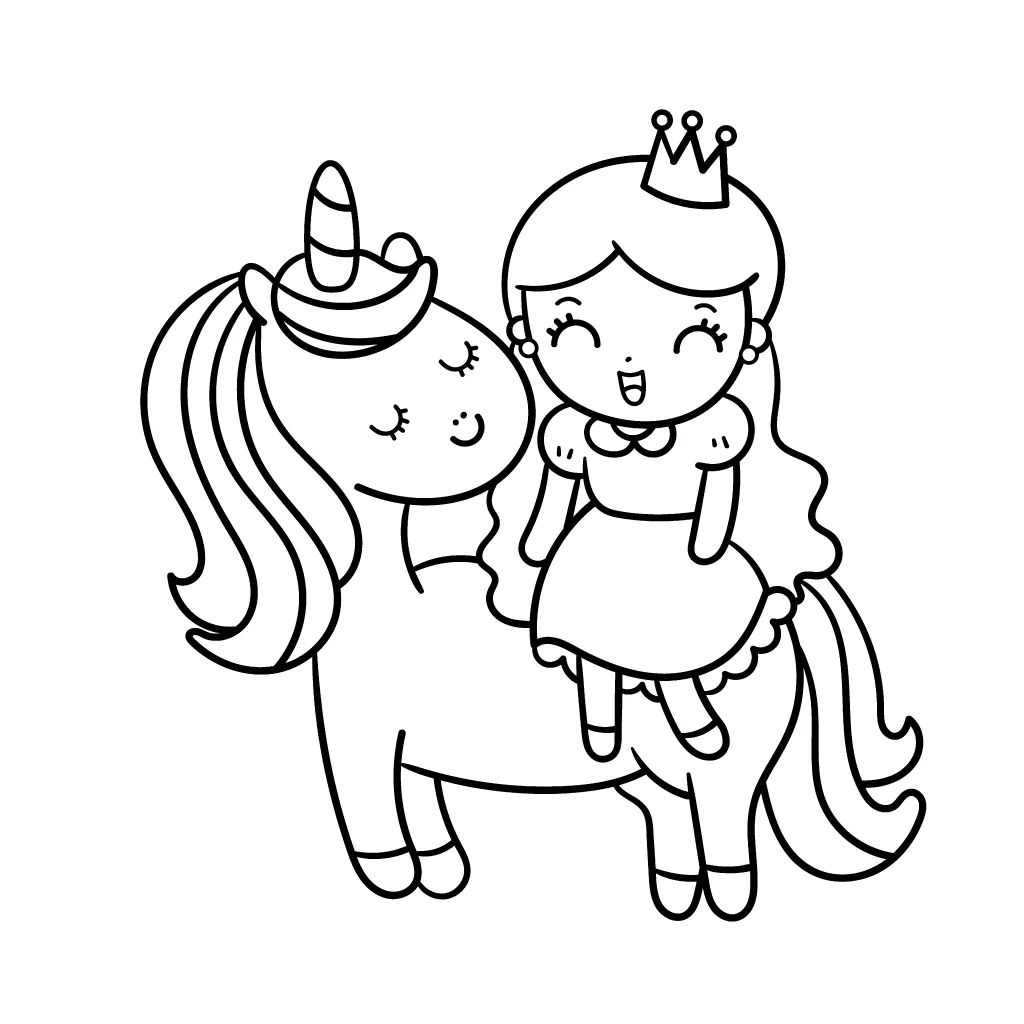 licorne princesse